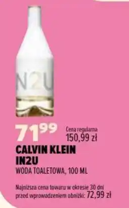 Drogerie Natura Calvin Klein In2U Woda Toaletowa oferta