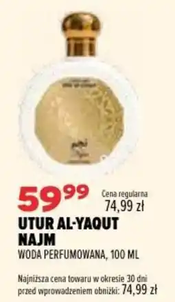 Drogerie Natura Utur Al-Yaqut Najm Woda Perfumowana oferta