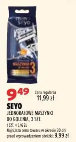 Drogerie Natura SEYO JEDNORAZOWE MASZYNIKI DO GOLENI oferta