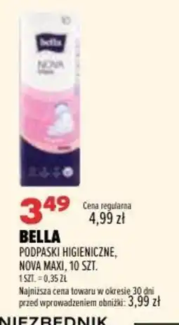 Drogerie Natura Bella Podpaski Higieniczne, Nova Maxi oferta