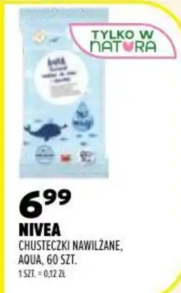 Drogerie Natura NIVEA Chusteczki Nawilżane, Aqua oferta