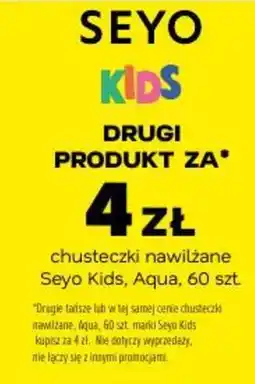 Drogerie Natura Chusteczki nawilżane Seyo Kids oferta