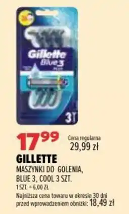 Drogerie Natura Gillette Maszynki do golenia, Blue 3, Cool oferta