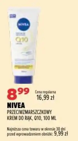 Drogerie Natura NIVEA PRZECIWZMARSZCZKOWY KREM DO RĄK oferta