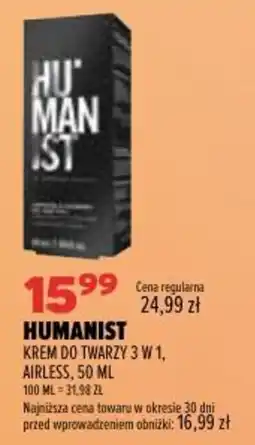 Drogerie Natura Humanist Krem do twarzy 3 w 1, Airless oferta
