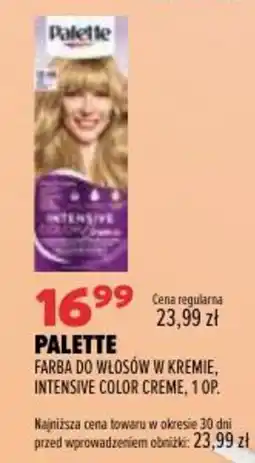 Drogerie Natura Palette Farba do włosów w kremie, Intensive Color Creme oferta