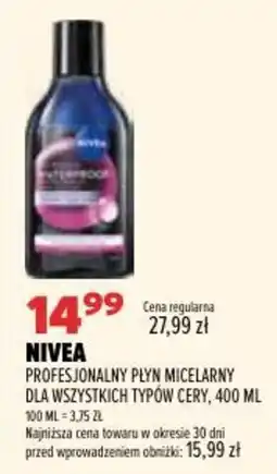Drogerie Natura NIVEA Profesjonalny Płyn Micelarny dla wszystkich typów cery oferta