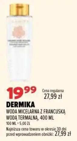 Drogerie Natura Dermika Woda Micelarna Z Francuską Wodą Termalną oferta