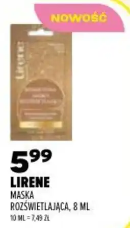 Drogerie Natura Lirene Maska Rozświetlająca oferta