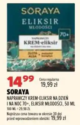 Drogerie Natura Soraya Naprawczy Krem-elixir na dzień i na noc 70+ oferta