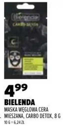 Drogerie Natura Bielenda Maska Węglowa Cera Mieszana, Carbo Detox oferta