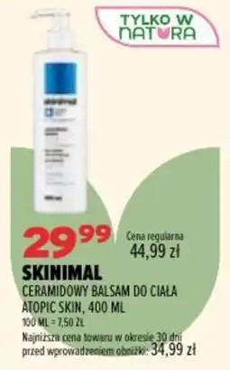Drogerie Natura Skinimal Ceramidowy Balsam do ciała Atopic Skin oferta