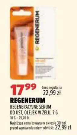 Drogerie Natura Regenerum Regeneracyjne Serum do ust, olejek w żelu oferta