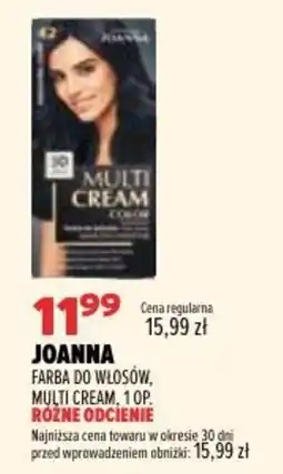 Drogerie Natura Joanna Farba do włosów, Multi Cream, 1 op. Różne odcienie oferta
