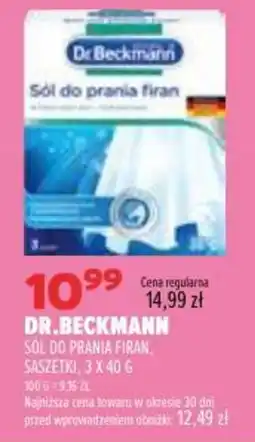 Drogerie Natura Sól do prania firan Dr. Beckmann oferta