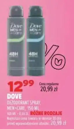 Drogerie Natura Dove Dezodorant Spray Men+Care oferta