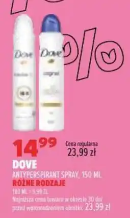 Drogerie Natura Dove Antyperspirant Spray oferta