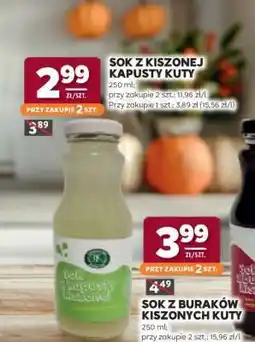 Stokrotka Market Sok z kiszonej kapusty Kuty oferta