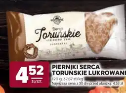 Stokrotka Market PIERNIKI SERCA TORUŃSKIE LUKROWANE oferta