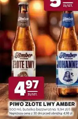 Stokrotka Market PIWO ZŁOTE LWY AMBER oferta