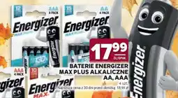 Stokrotka Market Baterie Energizer Max Plus Alkaliczne AA, AAA oferta