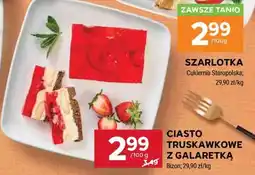 Stokrotka Market Ciasto truskawkowe z galaretką oferta