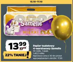 Netto Papier toaletowy 4-warstwowy Samelle oferta