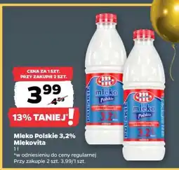 Netto Mleko Polskie 3,2% Mlekovita oferta