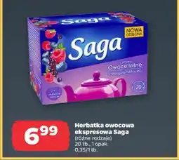 Netto Herbatka owocowa ekspresowa Saga oferta