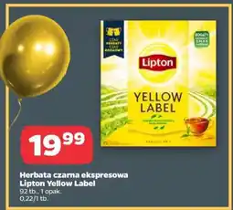 Netto Herbata czarna ekspresowa Lipton Yellow Label oferta
