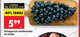 Biedronka Winogrono mołdawskie na wagę oferta
