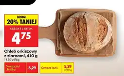 Biedronka Chleb orkiszowy z ziarnami, 410 g oferta