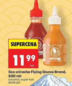 Biedronka Sos sriracha Flying Goose Brand, 200 ml oferta