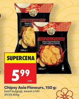 Biedronka Chipsy Asia Flavours, 150 g oferta