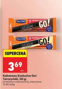 Biedronka Kabanosy Exclusive Go Tarczyński 50 g oferta
