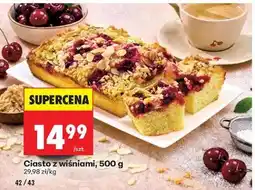 Biedronka Ciasto z wiśniami, 500 g oferta