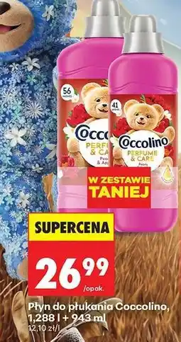 Biedronka Płyn do płukania Coccolino, 1,288 l + 943 ml oferta