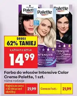 Biedronka Farba do włosów Intensive Color Creme Palette, 1 szt oferta