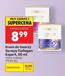 Biedronka Krem do twarzy Soraya Collagen Expert 50 ml oferta