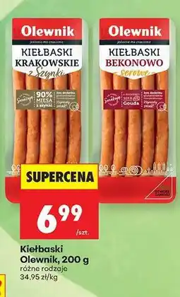 Biedronka Kiełbaski Olewnik, 200 g oferta