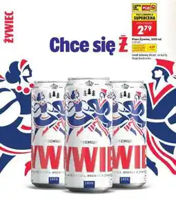 Biedronka piwo Żywiec 500 ml oferta