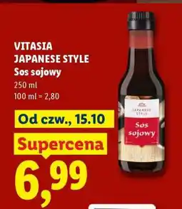 Lidl VITASIA JAPANESE STYLE Sos sojowy oferta