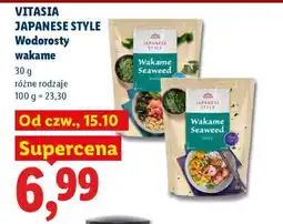 Lidl VITASIA JAPANESE STYLE Wodorosty wakame oferta