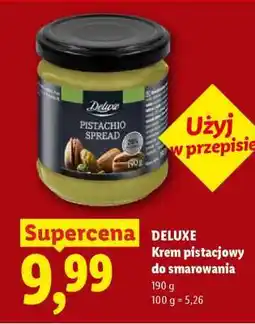 Lidl DELUXE Krem pistacjowy do smarowania oferta