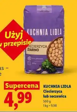 Lidl KUCHNIA LIDLA Ciecierzyca lub soczewica oferta