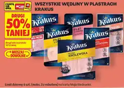 Biedronka Wędliny w plastrach Krakus oferta