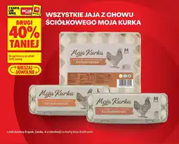 Biedronka Jaja z chowu ściółkowego Moja Kurka oferta