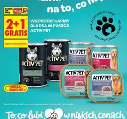 Biedronka Karma dla psa Activ Pet oferta