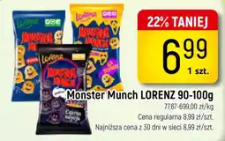 Delikatesy Piotruś Pan Monster Munch LORENZ oferta