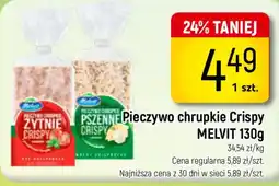 Delikatesy Piotruś Pan Pieczywo chrupkie Crispy MELVIT oferta
